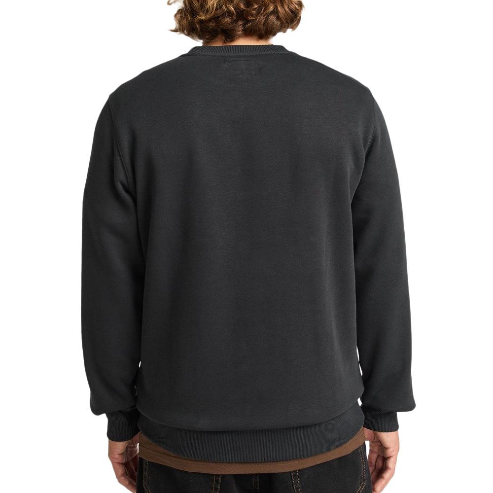 Sudadera negra para hombre Billabong Arch ver 2