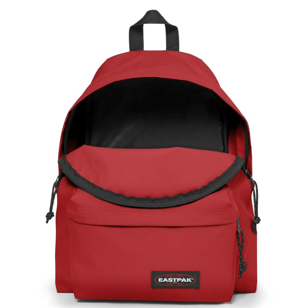 Roter Eastpak Padded Rucksack für Damen und Herren Ansicht 3
