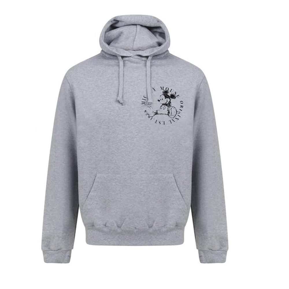 Disney Mickey Circle 1928 Unisex Grey Hoodie affordable