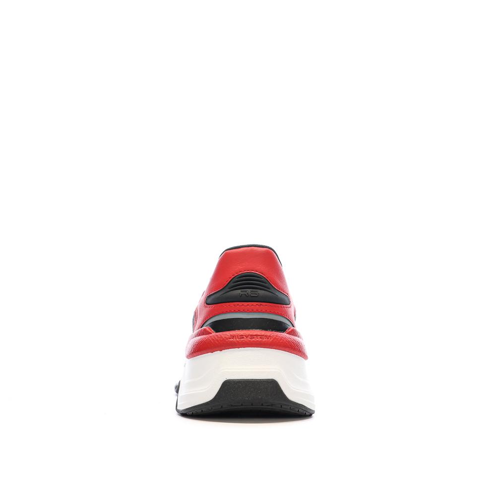 Negro/Rojo Zapatillas Hombre Puma Ferrari Rs ver 3