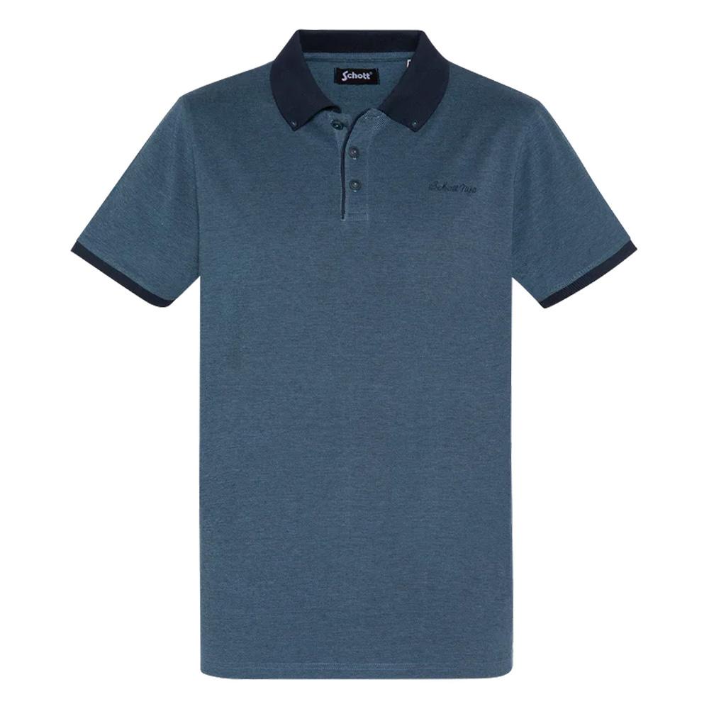 Schott PSPENY Herren-Polohemd in Marineblau günstig