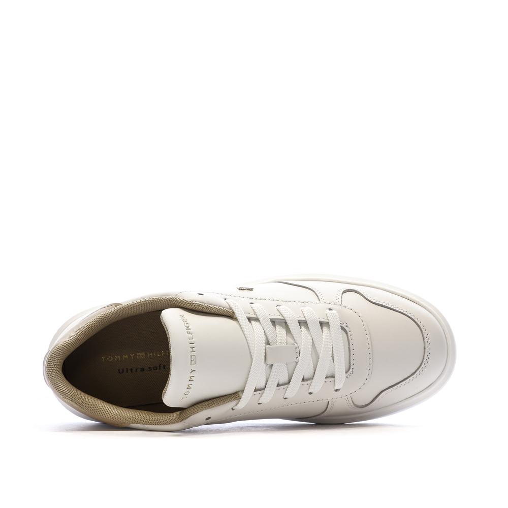 Zapatillas blancas de mujer Tommy Hilfiger Icon Court Light ver 4