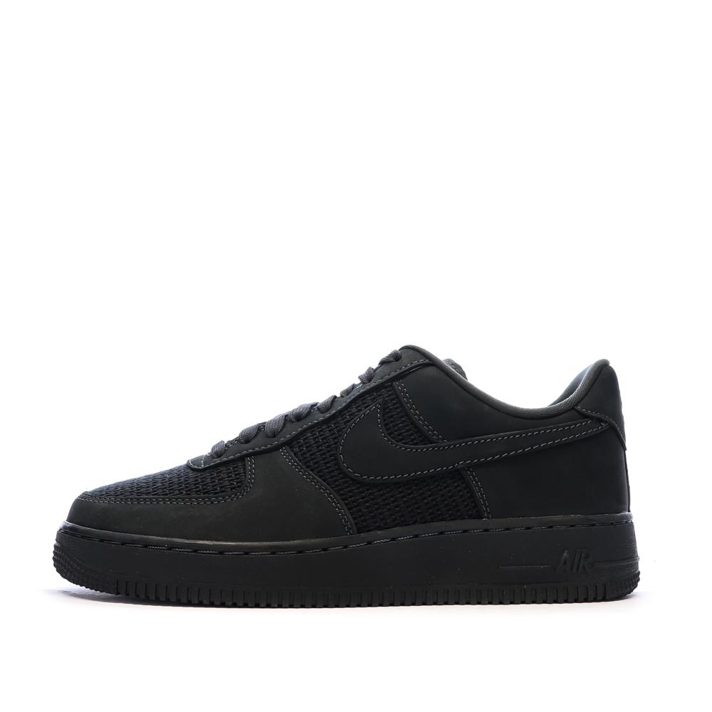 Zapatillas deportivas negras para hombre Nike Air Force 1 '07 ver 8