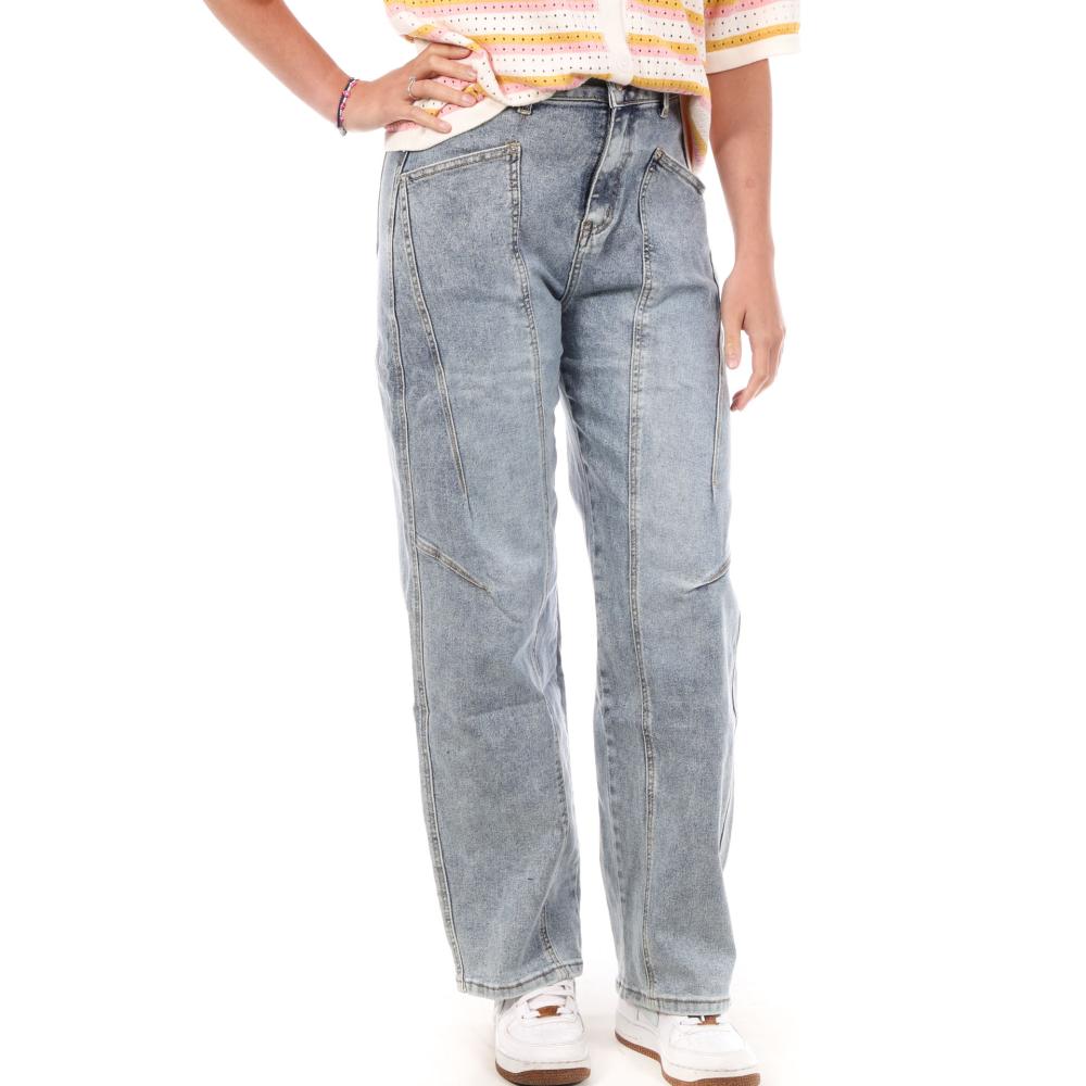 Women's Medium Blue Straight-Leg Monday Premium 109 affordable