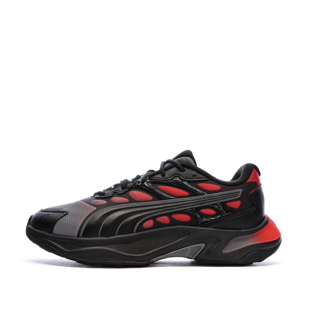 Zapatillas deportivas negras/rojas para hombre Puma Insphere Fade barato