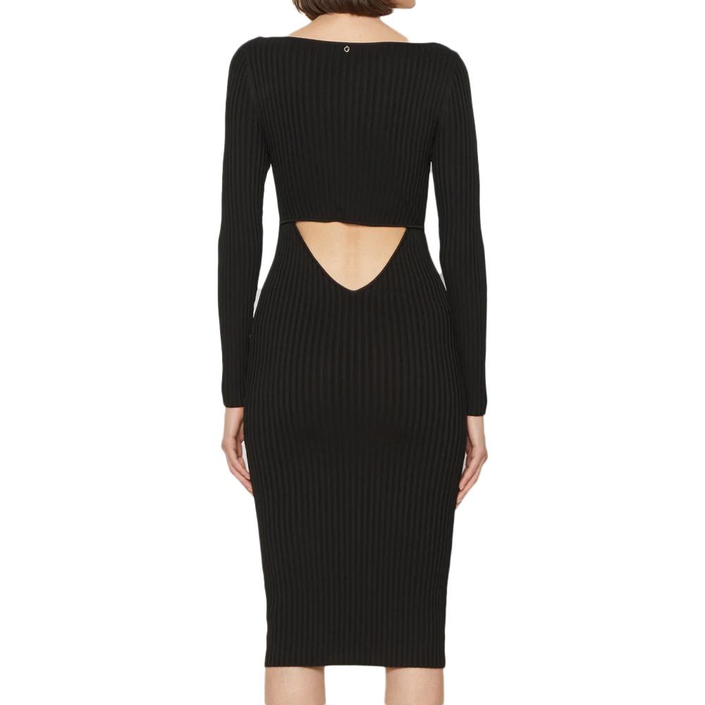 Kleid Schwarz Frau Guess Adele Ansicht 2