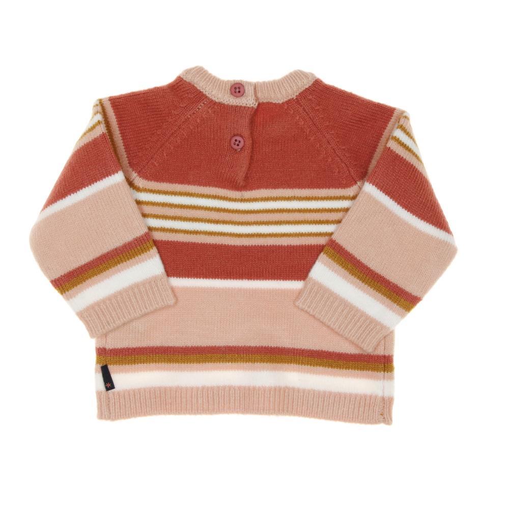 Girls' pink striped jumper EOM Koray Photo of the Espace des Marques %store% store - view of %key%