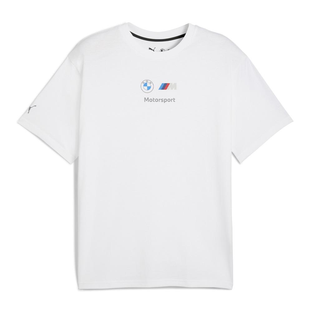 T-Shirt Blanc Homme Puma Bmw Mmss vue 3