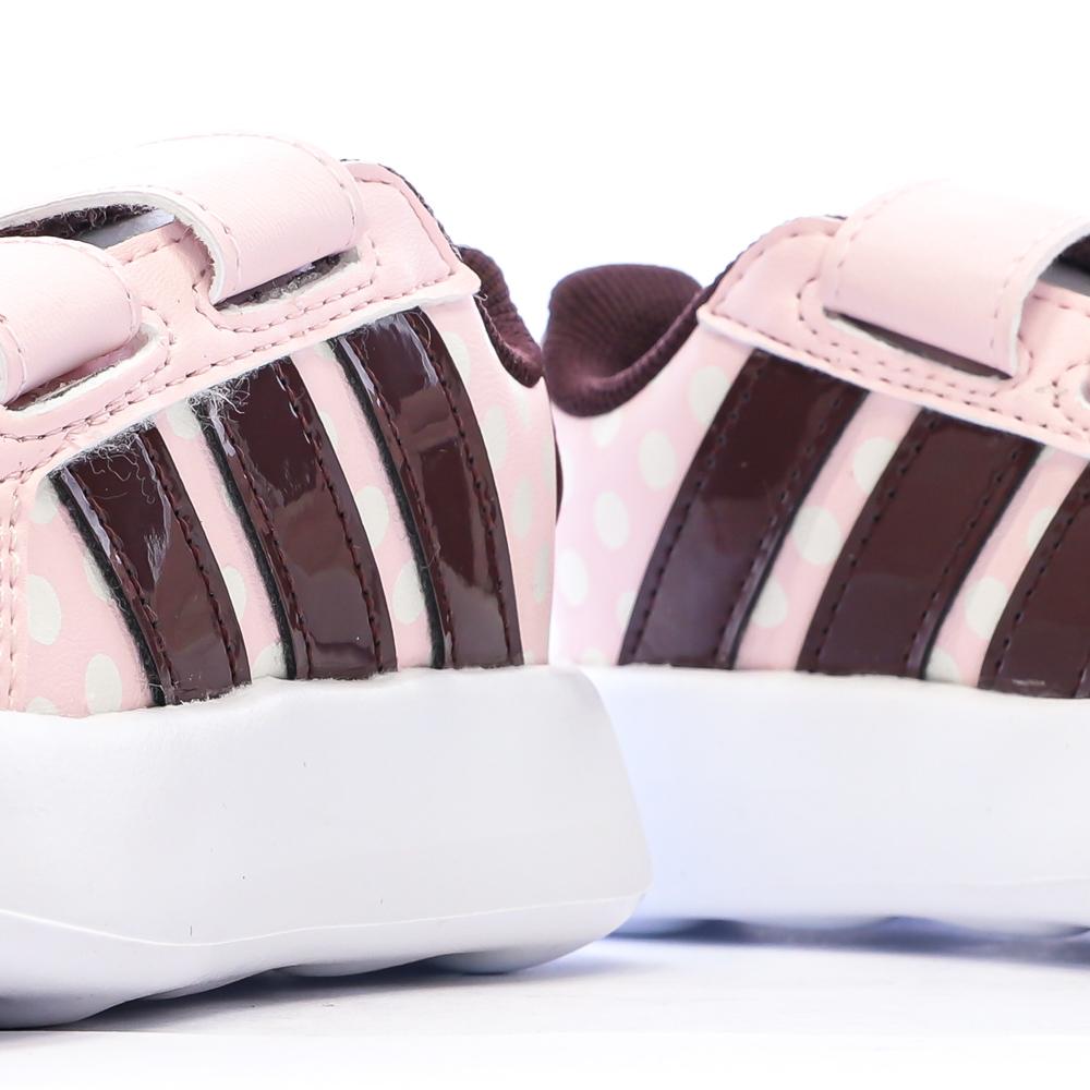 Adidas Minnie Rose Sneaker für Baby-Mädchen, groß, kurz Ansicht 7
