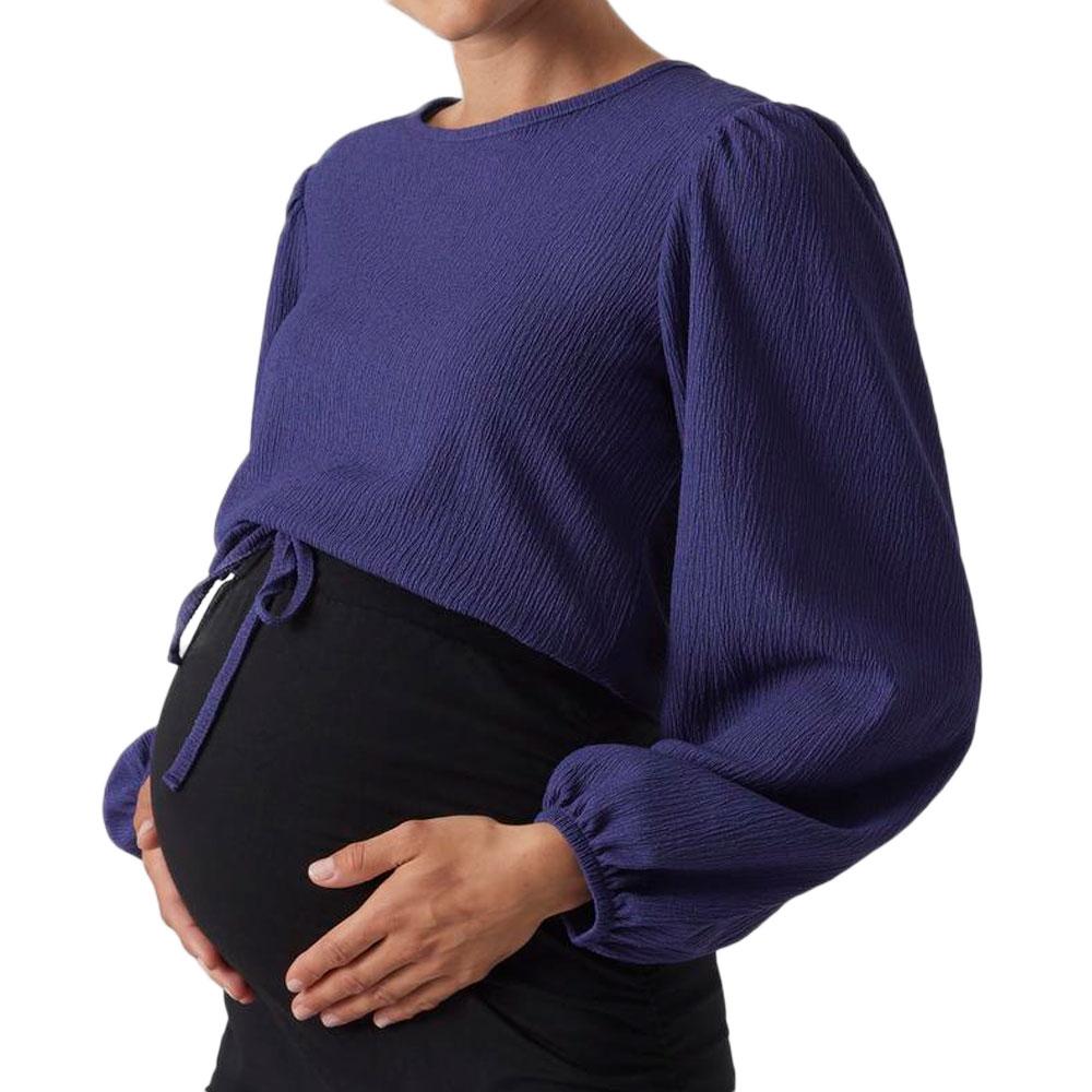 Marine Frauen Mamalicious Aura Schwangerschaftsbluse günstig