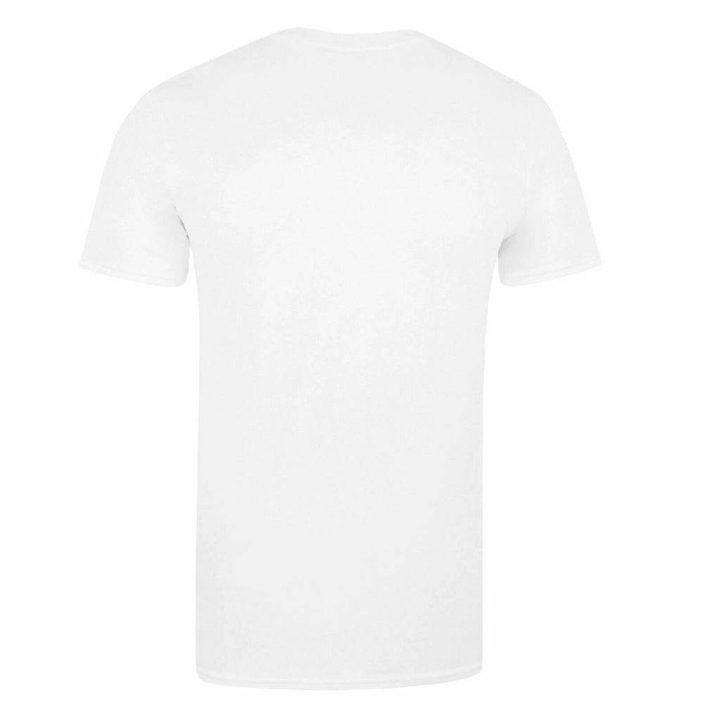 Unisex White T-Shirt: Where’s Wally Wanted Photo of the Espace des Marques %store% store - view of %key%