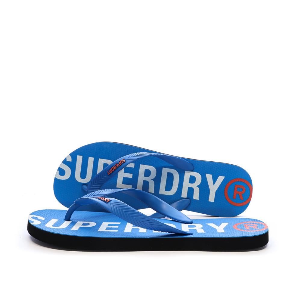 Blaue Herren-Flip-Flops Superdry Core Essential Flip Flop günstig