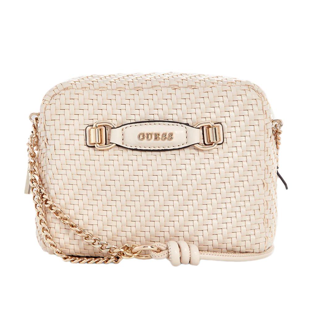 Guess Francy Camera Women's Beige Shoulder Bag affordable