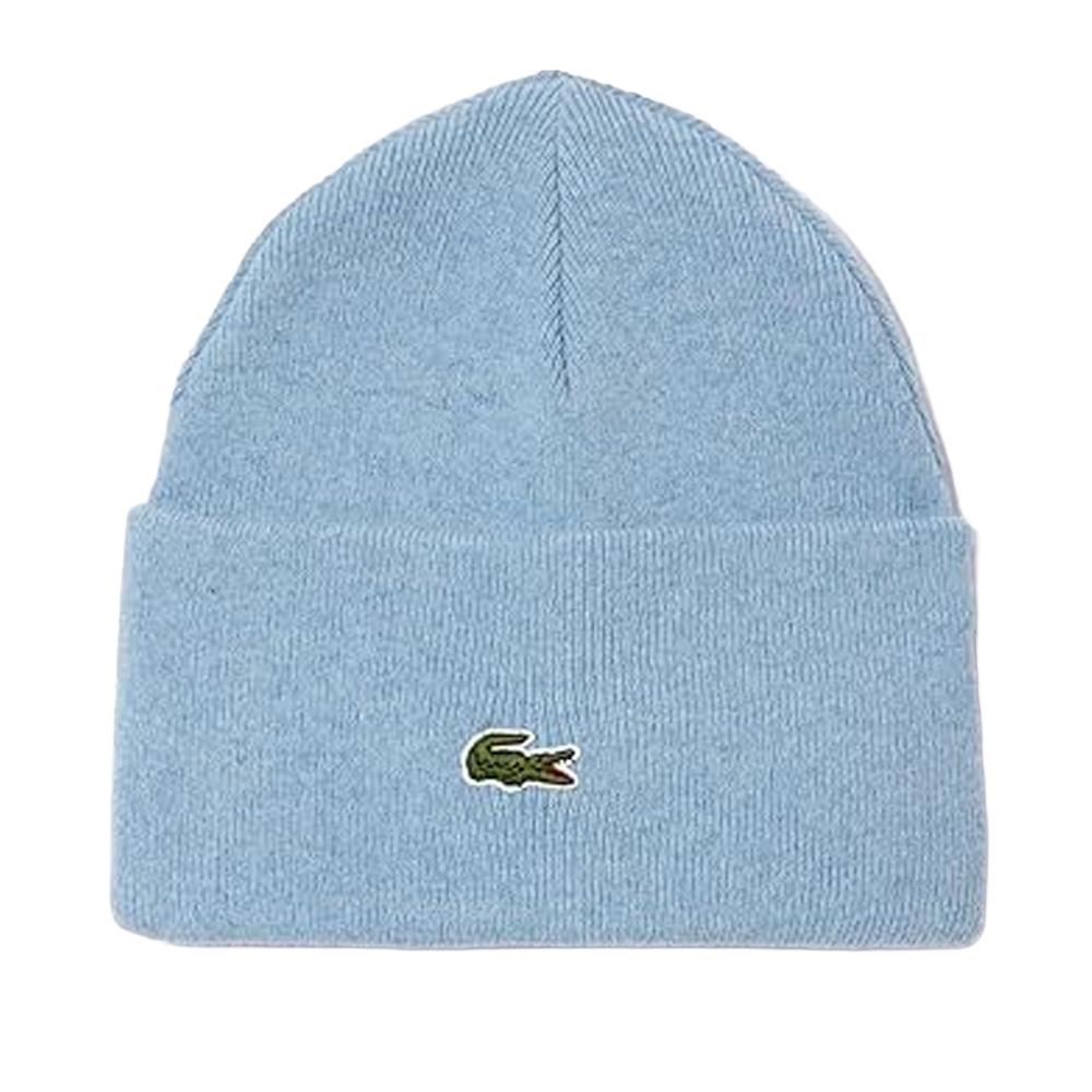 Bonnet Bleu Mixte Lacoste RB9825 pas cher