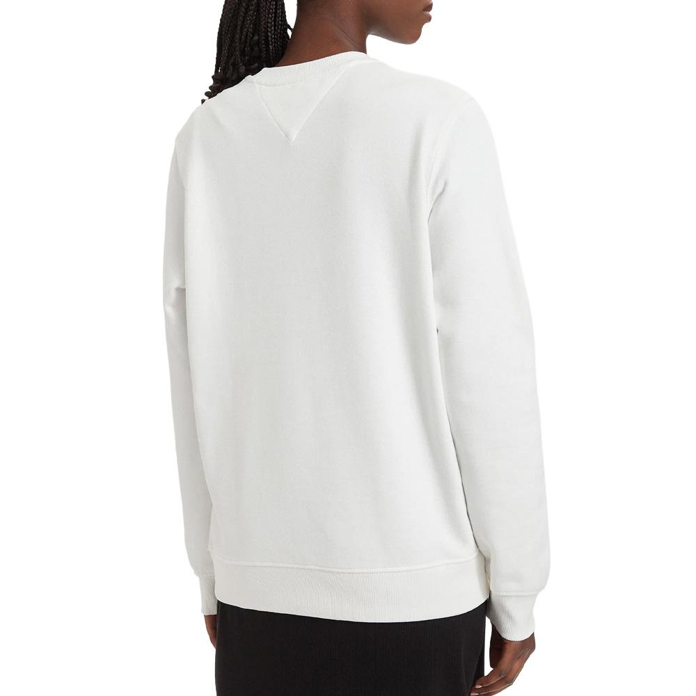 Tommy Hilfiger Women’s White Sweatshirt DW0DW22829 Photo of the Espace des Marques %store% store - view of %key%