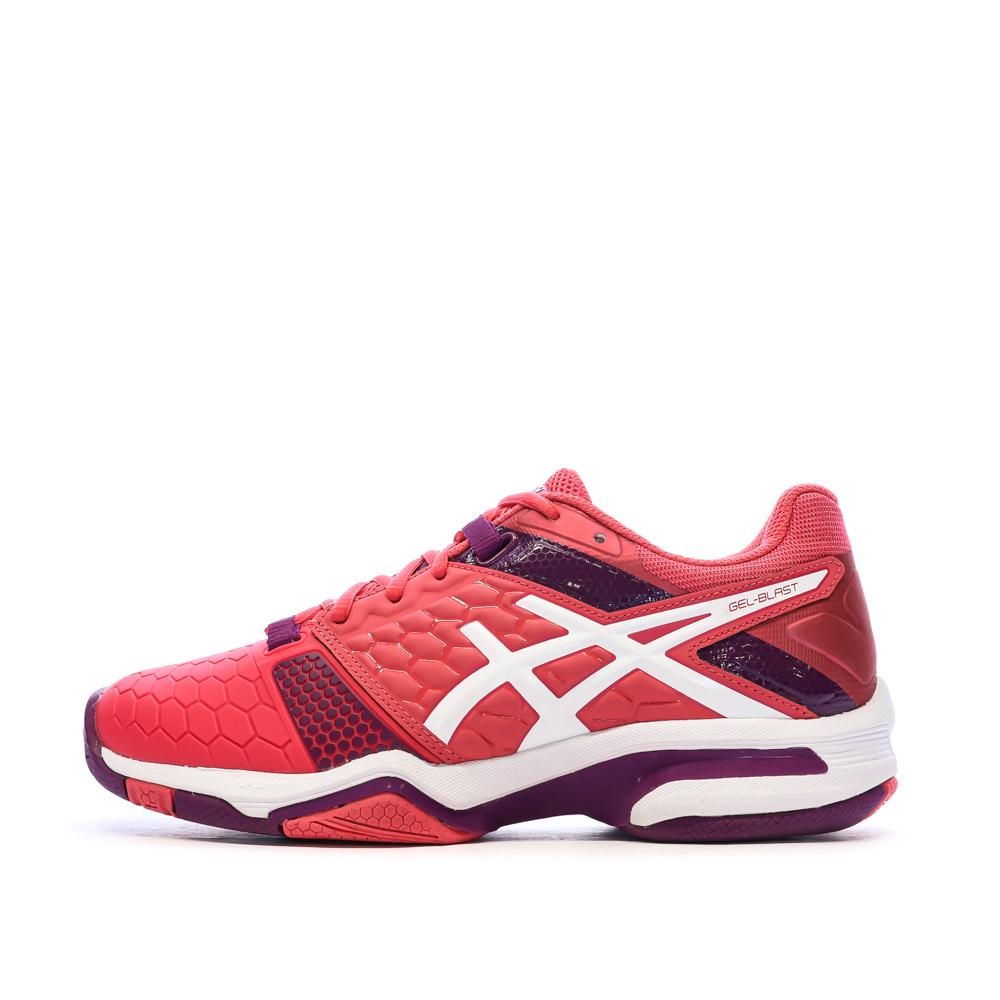 Rote Asics Gel-Blast 7 Handballschuhe für Herren günstig