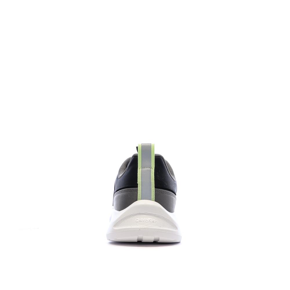 Baskets Noir Homme Calvin Klein Jeans Light Eva Run vue 3