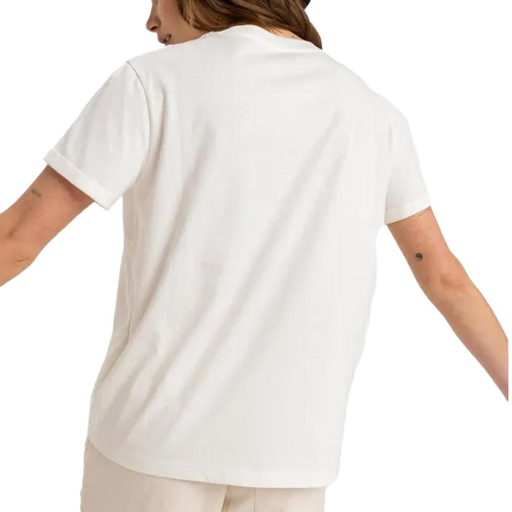 Women's Roxy Ocean Regular White T-Shirt Photo of the Espace des Marques %store% store - view of %key%