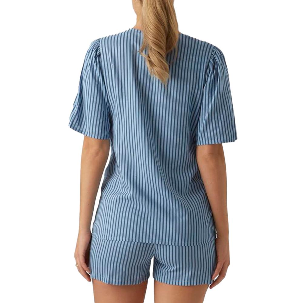 Women's Blue Maternity Pyjamas Mamalicious Jasmin Photo of the Espace des Marques %store% store - view of %key%