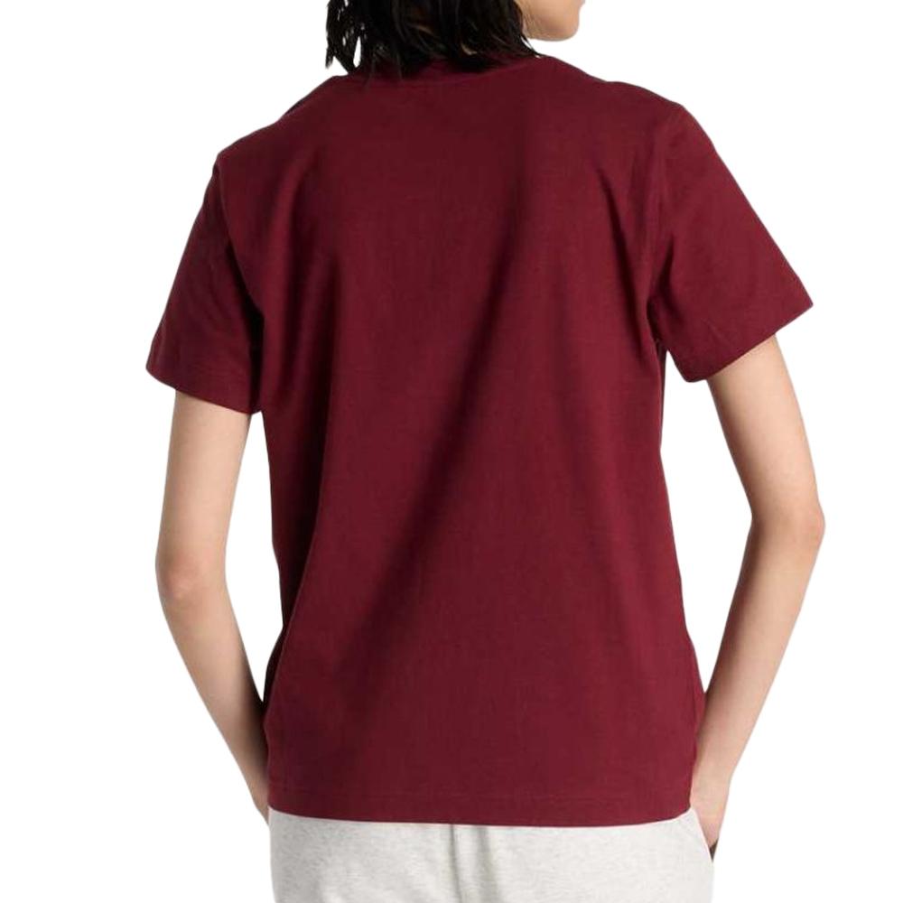 Camiseta Burdeos Mujer New Balance Sport Essentials ver 2