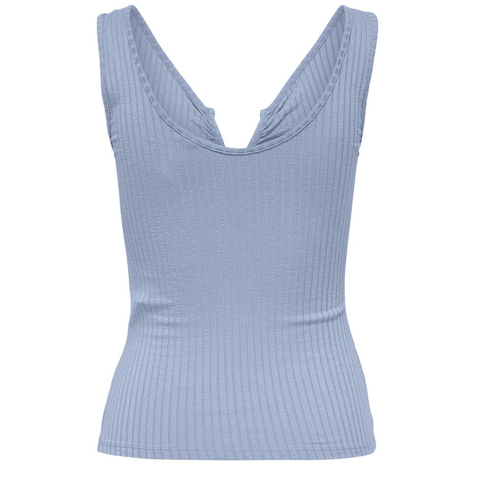 Hellblaues Tanktop Frau JDY Fransiska 15262701 Ansicht 2