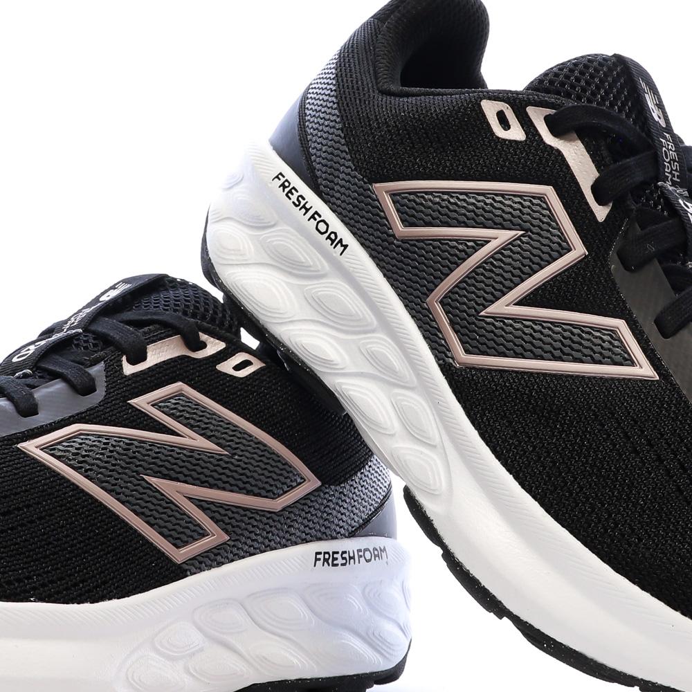 New Balance 520 Women’s Black/White/Pink Running Shoes Photo of the Espace des Marques %store% store - view of %key%