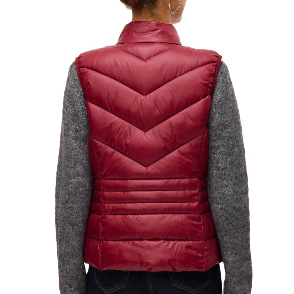 Women's red sleeveless down jacket Vero Moda Sorayasiv Photo of the Espace des Marques %store% store - view of %key%