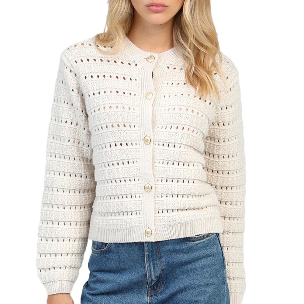 Gilet Beige Femme An'ge Charlotte pas cher