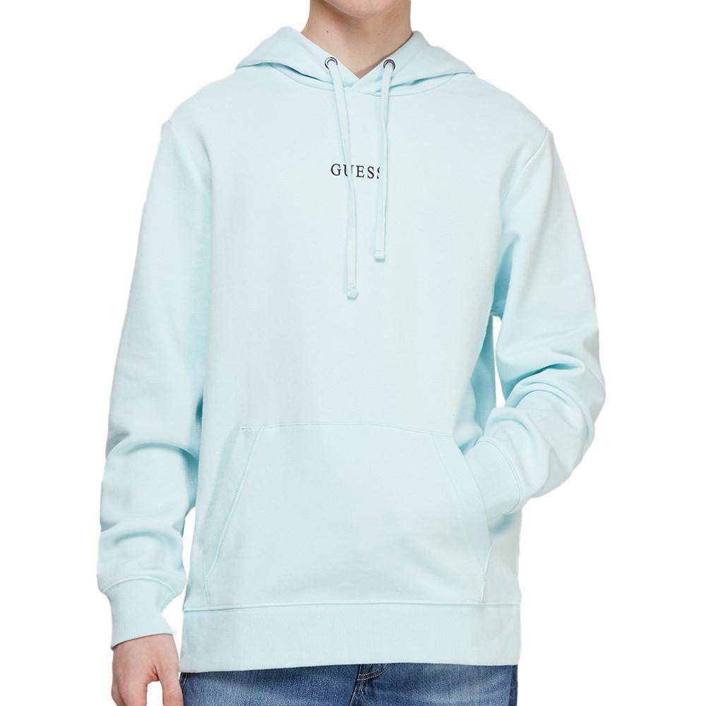Kapuzenpullover Blau Herren Guess Roy 2022 günstig