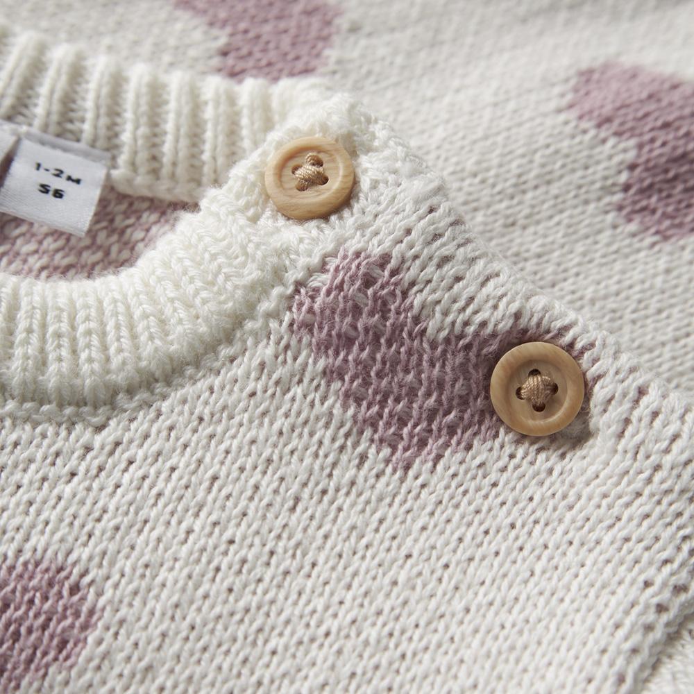 Girls' white/pink jumper Name it Foana Photo of the Espace des Marques %store% store - view of %key%
