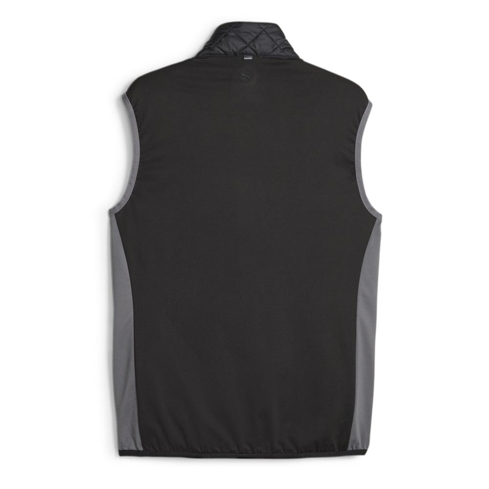 Chaqueta acolchada negra para hombre Puma Quilted ver 2