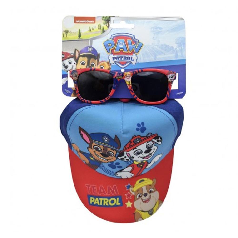 Kappe + Sonnenbrille Set Blau Kinder Sport Zone Chase und marcus günstig