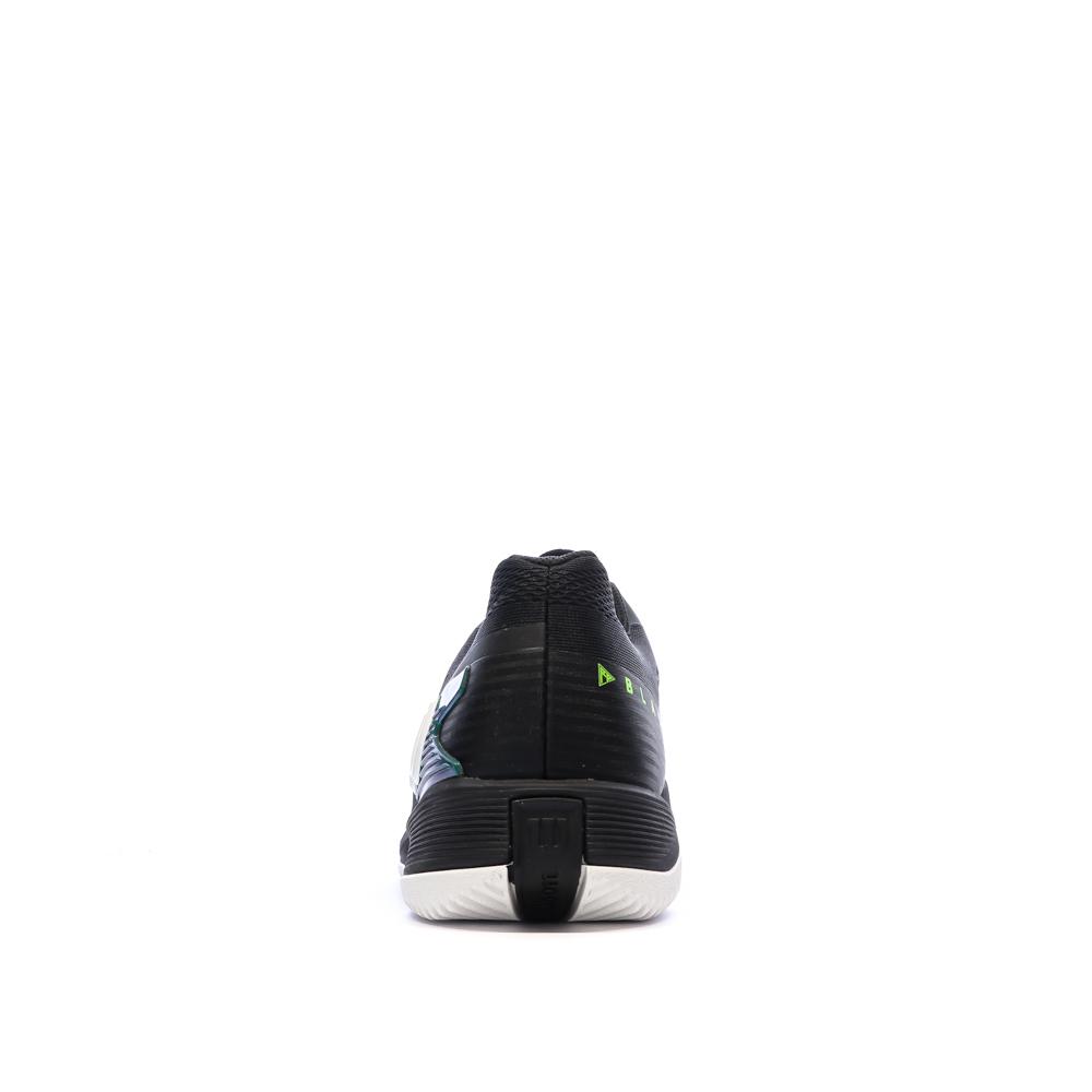 Schwarze/türkisfarbene Herren-Sneaker Wilson Rush Ansicht 3