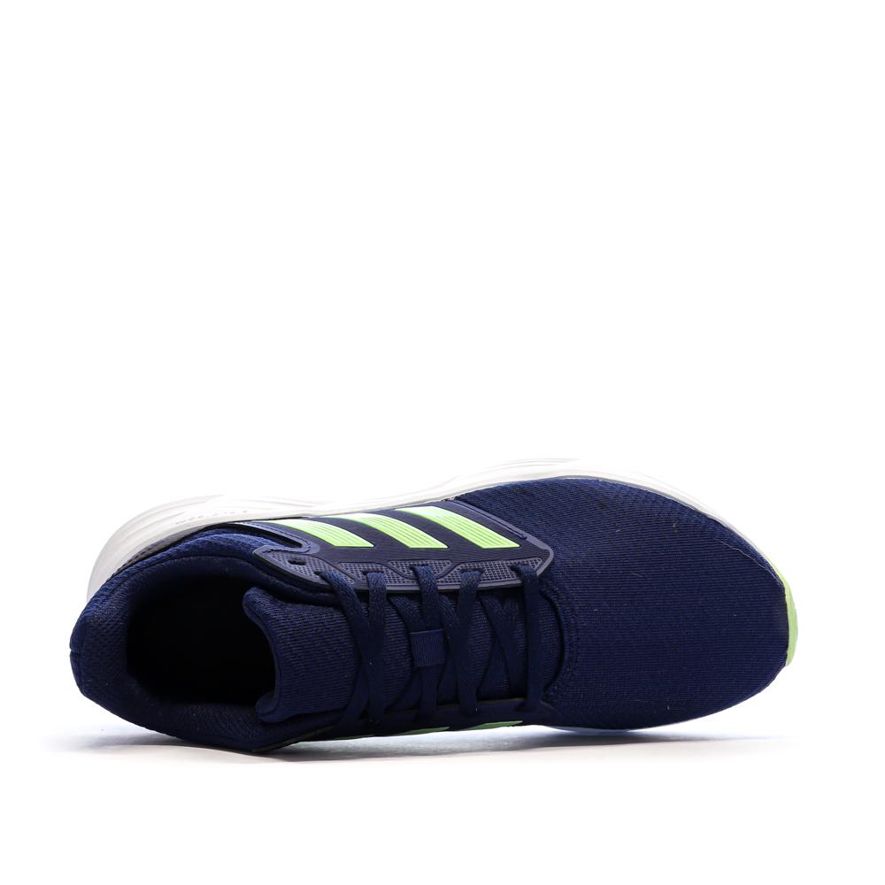 Zapatillas de running Adidas Galaxy 6 para hombre, color azul marino ver 4