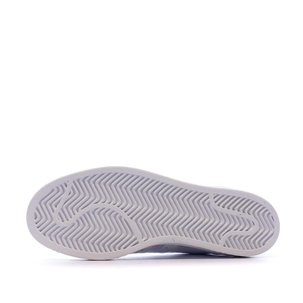 Superstar J Baskets blanches junior Adidas vue 5