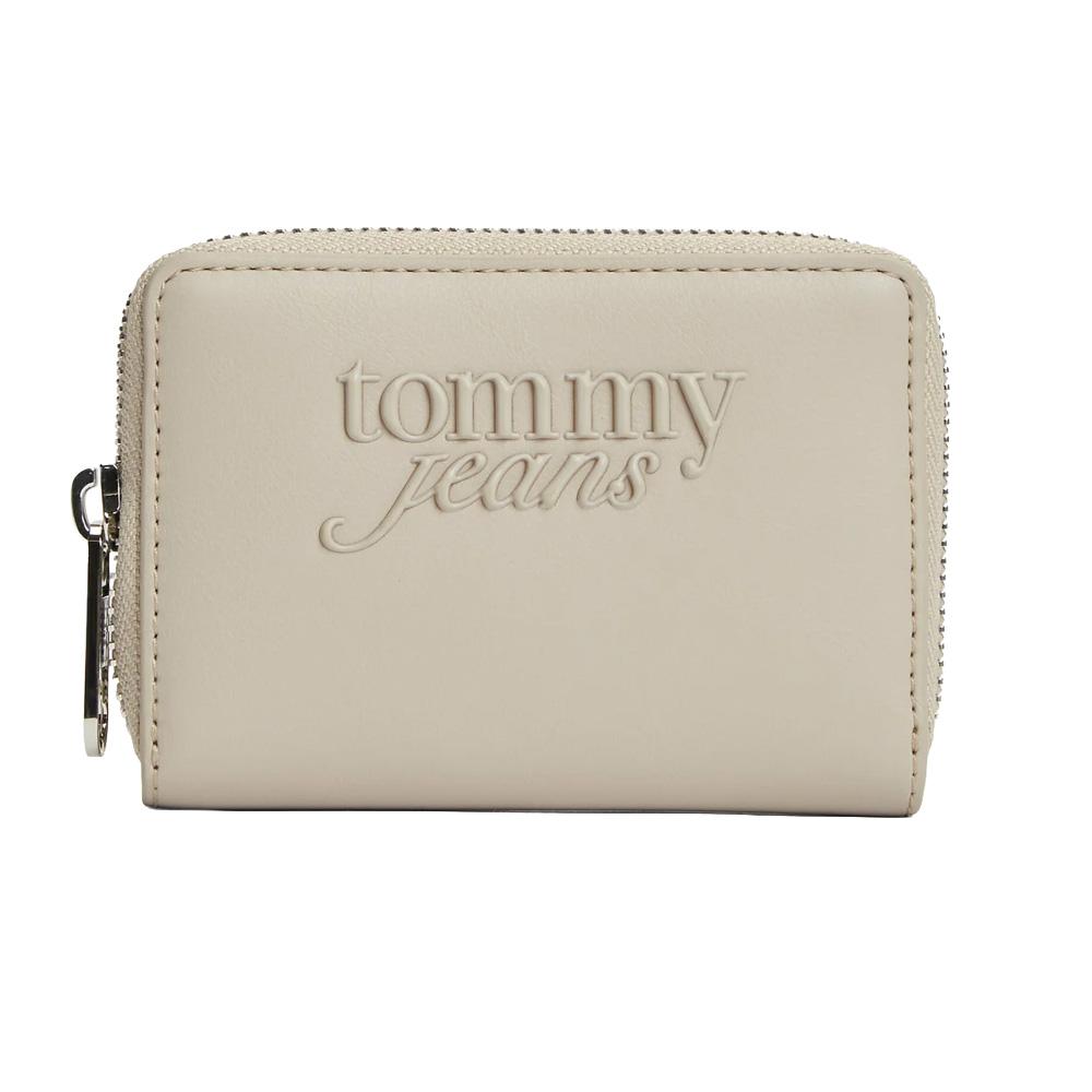 Portefeuille Beige Femme Tommy Hilfiger Must Small pas cher