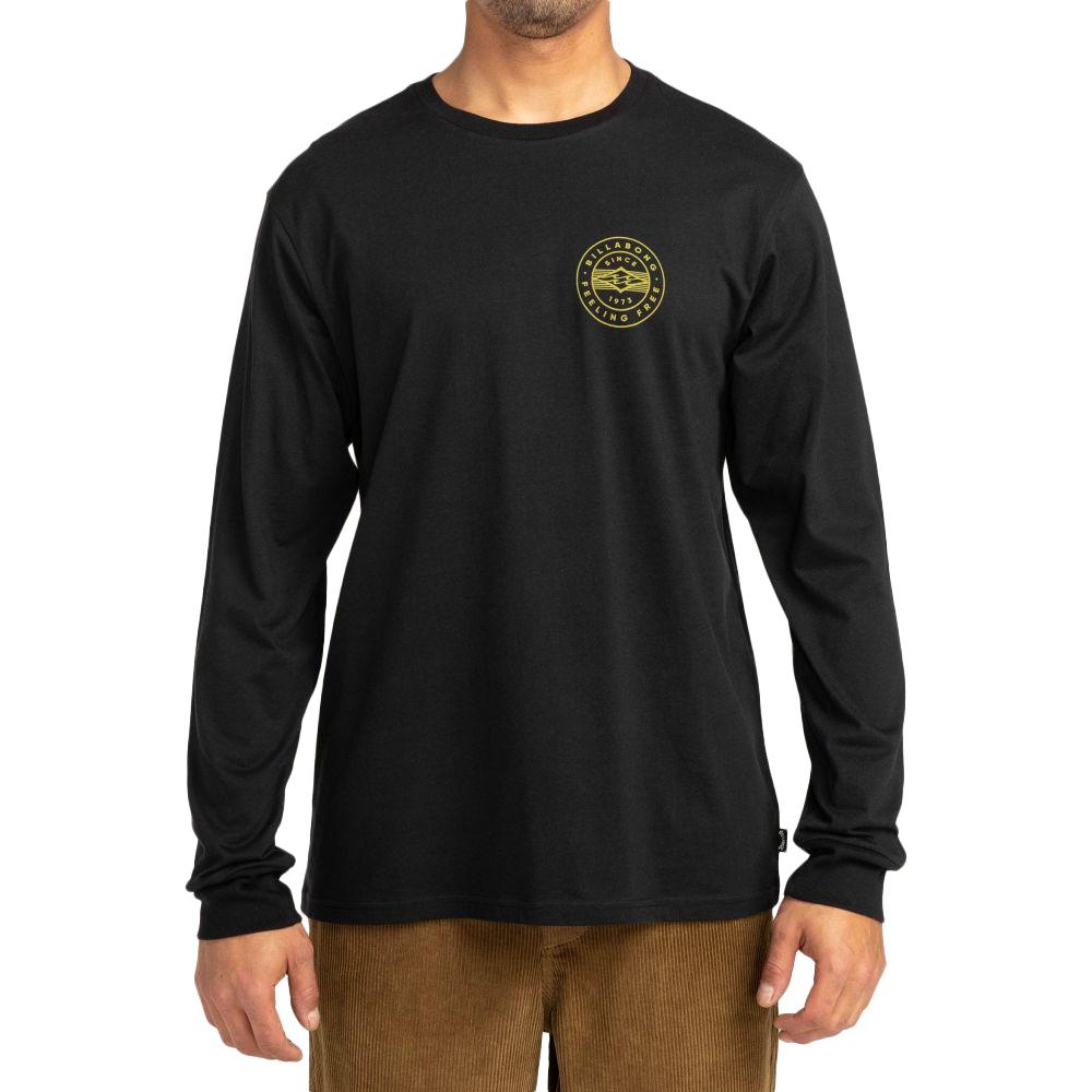 Schwarzes Langarm-T-Shirt für Herren von Billabong Stamp günstig