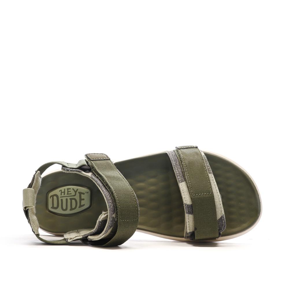 Sandalias Caqui Hombre Hey Dude Carson ver 5