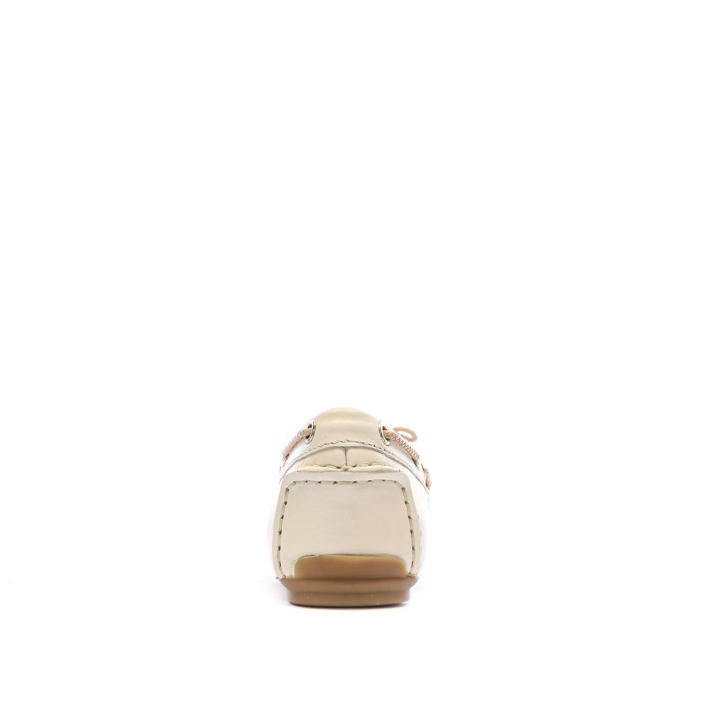 Mokassins Beige Frau Geox Leelyan Ansicht 3