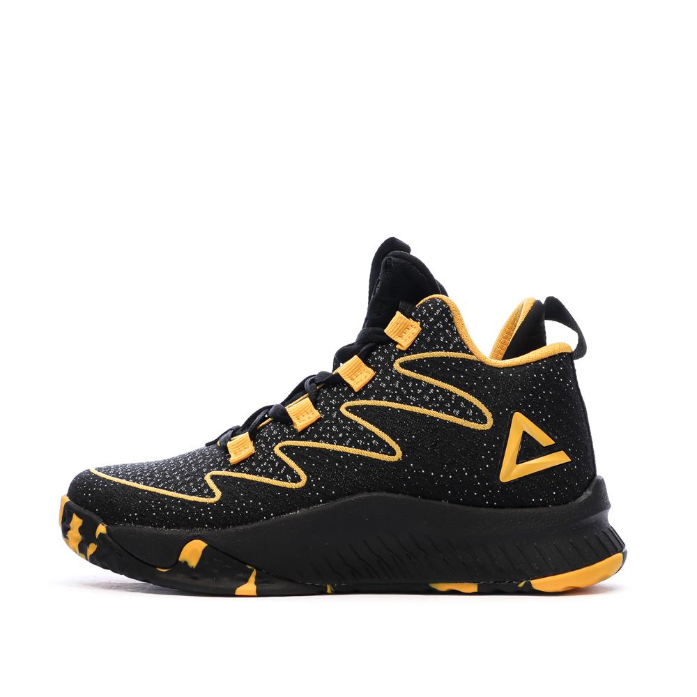PEAK SPORT Lou Williams Junior Basketball Shoes – Black/Orange affordable
