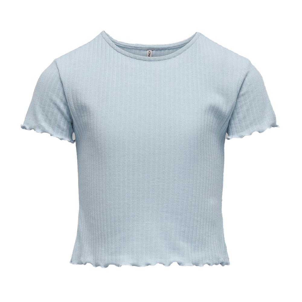 Only Kids Ognella Girls Light Blue T-Shirt affordable