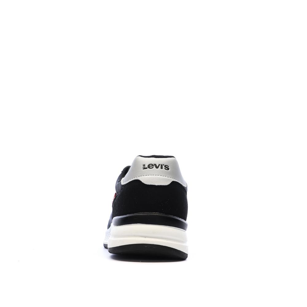 Zapatillas Levi's Logan Mujer Negras ver 3