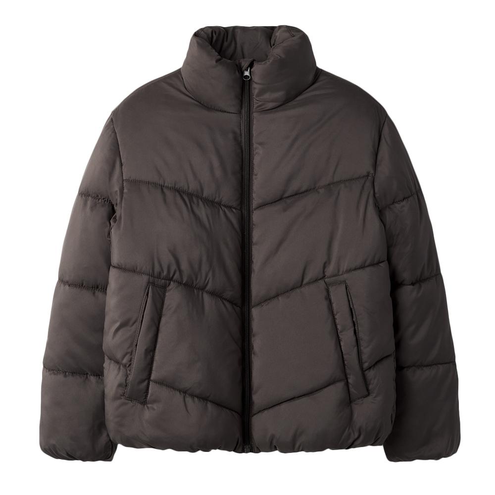 Braune Daunenjacke für Mädchen „Name it Forty“ Ansicht 2