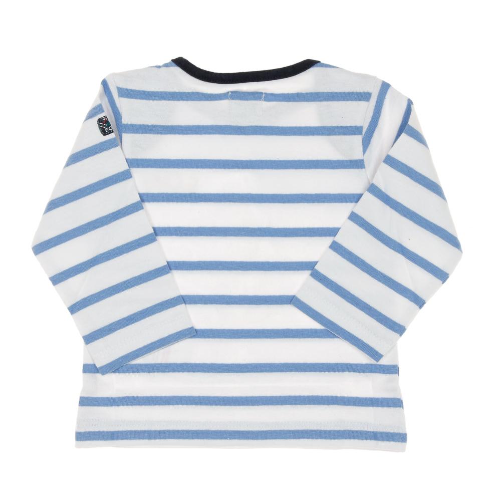 Camiseta EOM Eloris Raye Blanco/Azul de niño ver 2