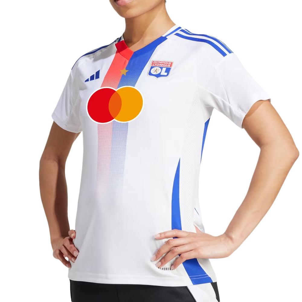 OL Maillot Réplica Domicile Femme Adidas 24/25 pas cher