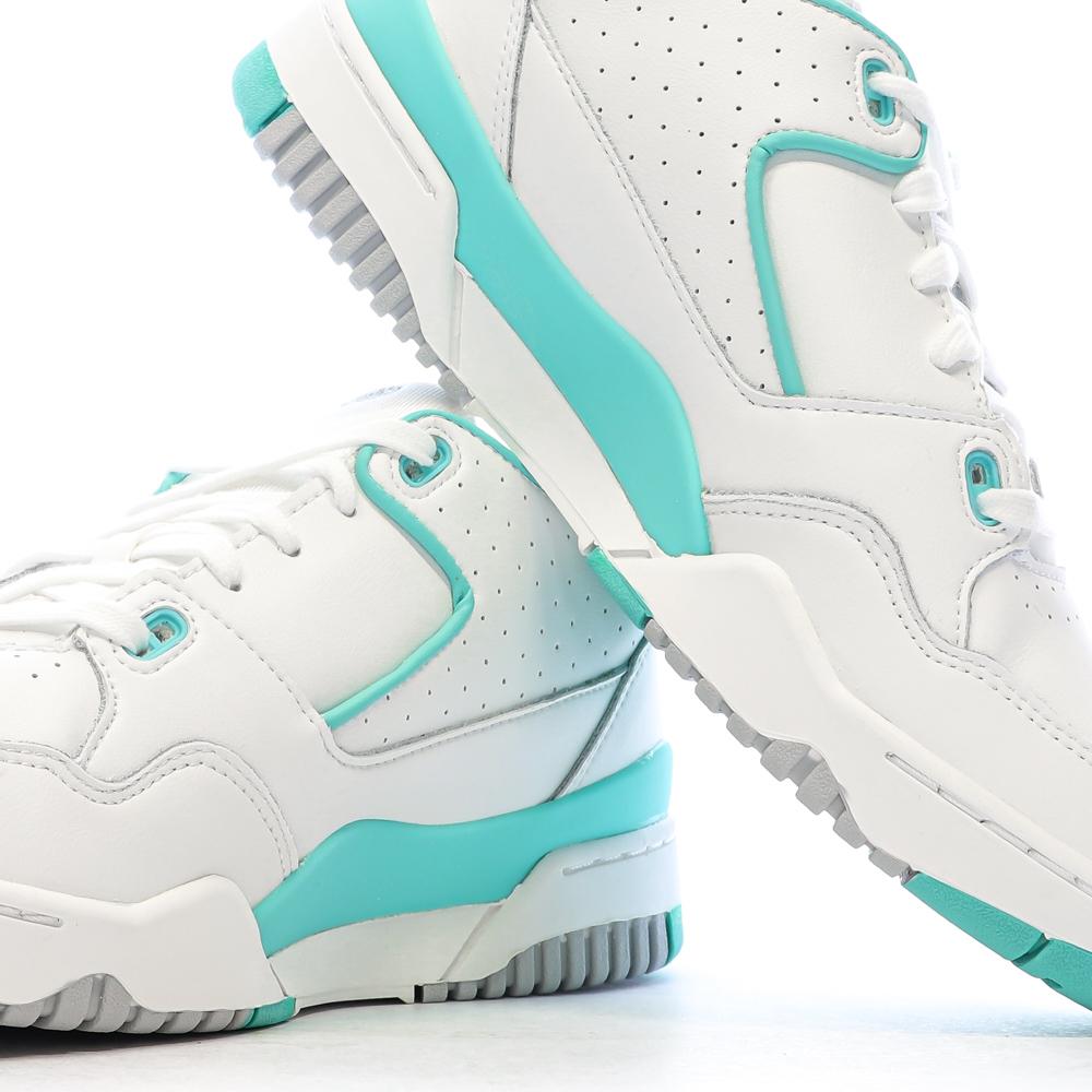 Baskets Blanches/Turquoises Homme Le Coq Sportif Nineties vue 7