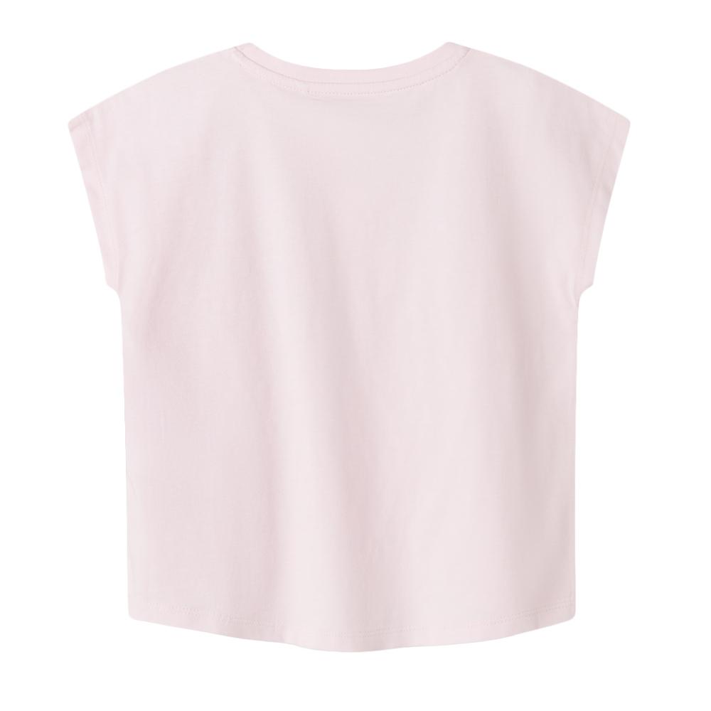 T-Shirt Rose Fille Name it Capsl vue 2