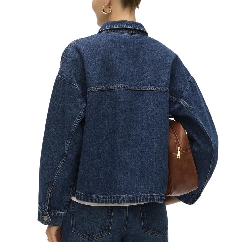 Women's Blue Denim Jacket Vero Moda Jamie Photo of the Espace des Marques %store% store - view of %key%