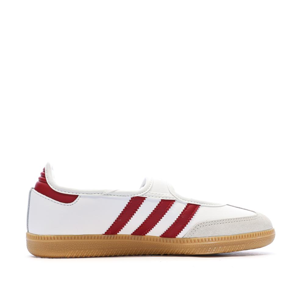SAMBA JANE White/Red Adidas Trainers Photo of the Espace des Marques %store% store - view of %key%