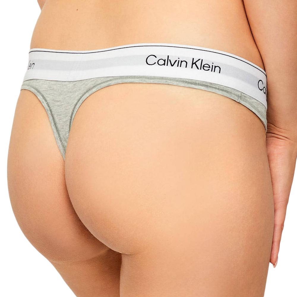 Tanga gris para mujer de Calvin Klein Jeans ver 2